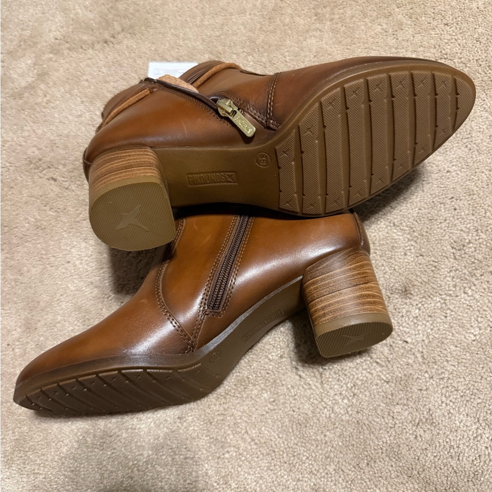 PIKOLINOS Brown Ankle Boots - Picture 3 of 5